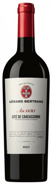 Вино Gerard Bertrand, Heritage "An 1130" Cite de Carcassonne IGP Rouge, 2023