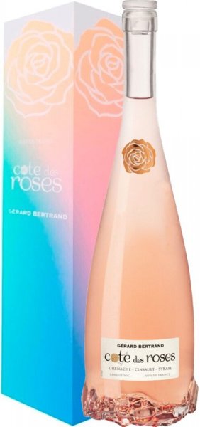 Вино Gerard Bertrand, "Cote des Roses" Rose, Languedoc AOP, 2021, gift box