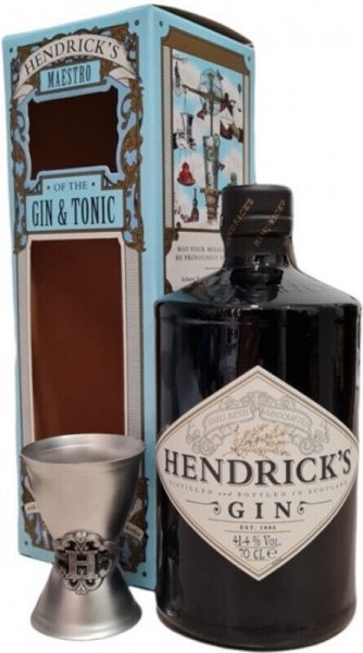 Джин "Hendrick's", gift box with jigger, 0.7 л
