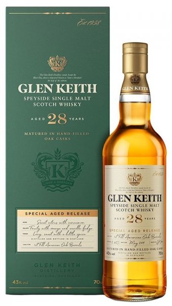 Виски "Glen Keith" 28 Years Old, gift box, 0.7 л