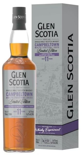 Виски "Glen Scotia" 11 Years, White Port Cask Finish, gift box, 0.7 л