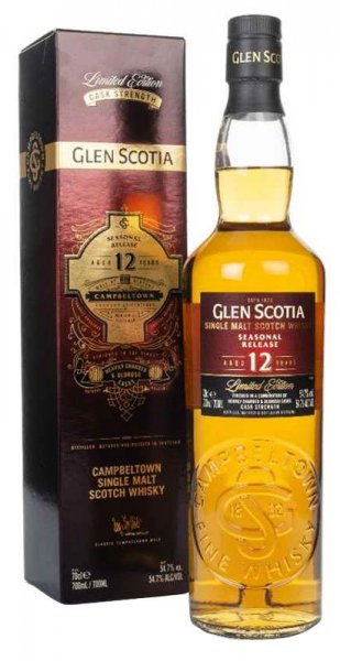 Виски "Glen Scotia" 12 Years, Seasonal Release, 2021, gift box, 0.7 л