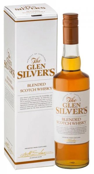 Виски "Glen Silver's" Blended Scotch 3 Years Old, gift box, 0.7 л