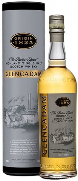Виски "Glencadam" Origin 1825, in tube, 0.7 л