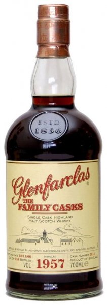 Виски Glenfarclas 1957 "Family Casks" (50,3%), 0.7 л