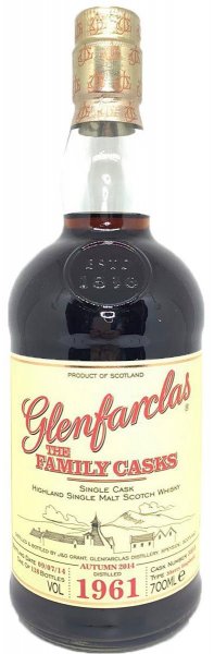 Виски Glenfarclas 1961 "Family Casks" (44,2%), 0.7 л