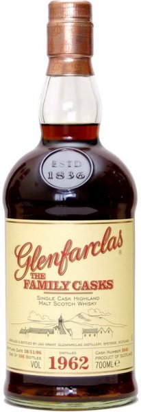 Виски Glenfarclas 1962 "Family Casks" (43,4%), 0.7 л