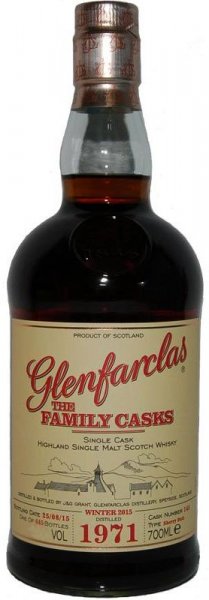 Виски Glenfarclas 1971 "Family Casks" (47%), 0.7 л