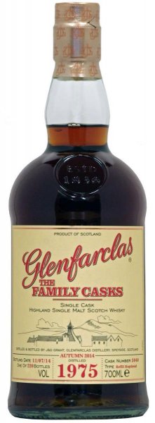 Виски Glenfarclas 1975 "Family Casks" (44,5%), 0.7 л