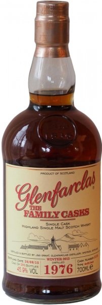 Виски Glenfarclas 1976 "Family Casks" (45,9%), 0.7 л