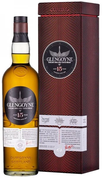 Виски "Glengoyne" 15 Years Old, gift box, 0.7 л