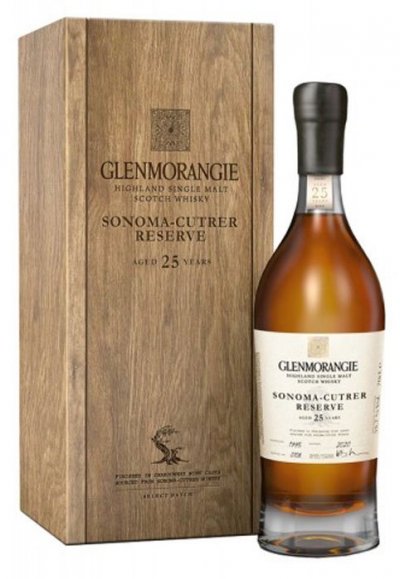 Виски Glenmorangie, Sonoma Cutrer Reserve 25 Years Old, wooden box 0.7 л