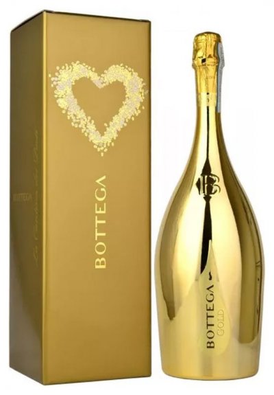 Игристое вино Bottega, "Gold" Brut, Prosecco DOC, gift box, 1.5 л
