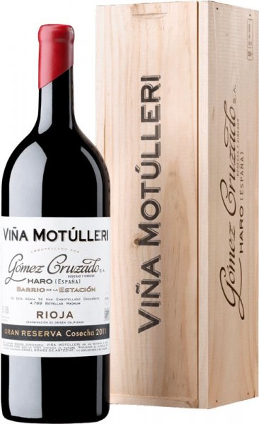 Вино Gomez Cruzado, "Vina Motulleri" Gran Reserva, Rioja DOC, 2011, wooden box, 1.5 л