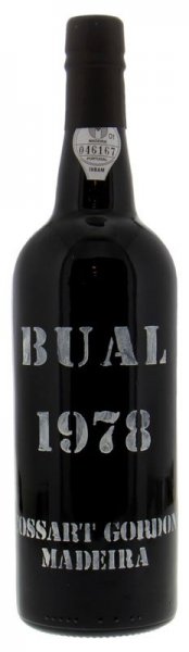 Вино Cossart Gordon, Bual, 1978