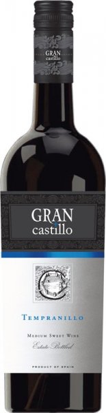 Вино Gran Castillo, Tempranillo Semi-Sweet, Valencia DOP, 2021