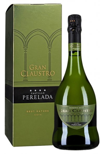 Игристое вино Castillo Perelada, "Gran Claustro" Brut Nature, gift box