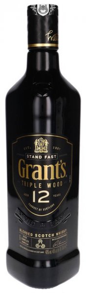 Виски "Grant's" Triple Wood 12 Years Old, 1 л