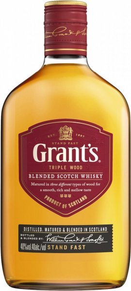 Виски "Grant's" Triple Wood 3 Years Old, 375 мл