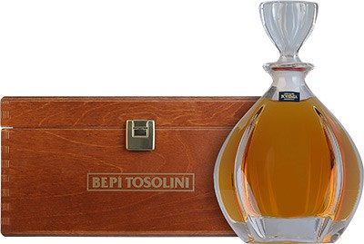 Граппа Bepi Tosolini, "Grand Ville Grappa di Chardonnay", wooden box, 0.7 л