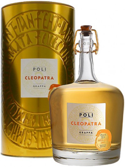 Граппа "Cleopatra" Moscato Oro, gift tube, 0.7 л