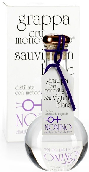 Граппа Cru Monovitigno Sauvignon Blanc, gift box, 0.5 л