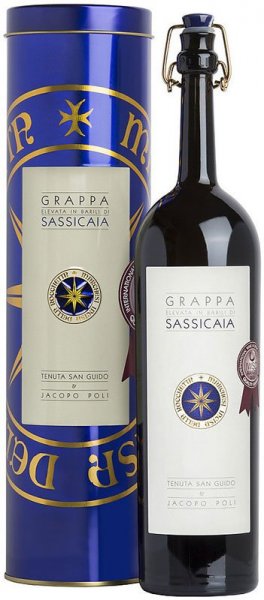 Граппа Grappa di Sassicaia, 2015, gift box, 0.5 л