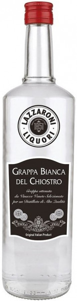 Граппа Lazzaroni, Grappa Bianca del Chiostro, 0.7 л