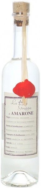 Граппа Marzadro, "La Mia Grappa" Amarone, 0.5 л