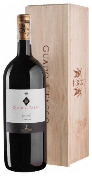 Вино "Guado al Tasso", Bolgheri Superiore DOC, 2019, wooden box, 3 л