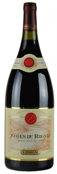 Вино E. Guigal, Cotes du Rhone Rouge, 2019, 1.5 л