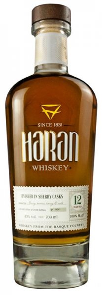 Виски Haran 12 Years Old, Finished Sherry Cask, 0.7 л