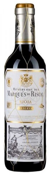 Вино "Herederos del Marques de Riscal" Reserva, Rioja DOC, 2016, 375 мл