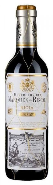 Вино "Herederos del Marques de Riscal" Reserva, Rioja DOC, 2017, 375 мл