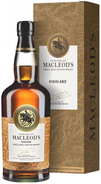 Виски "Macleod's" Highland Single Malt, gift box, 0.7 л