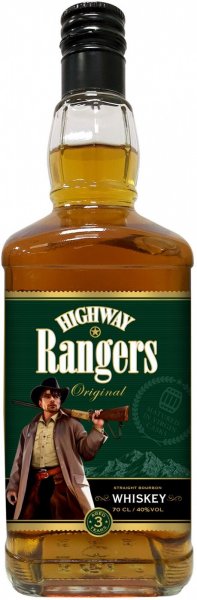 Виски "Highway Rangers" 3 Years Old, 0.7 л