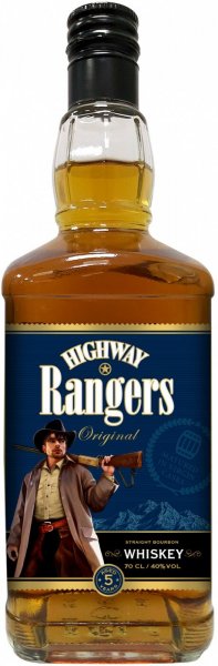 Виски "Highway Rangers" 5 Years Old, 0.7 л