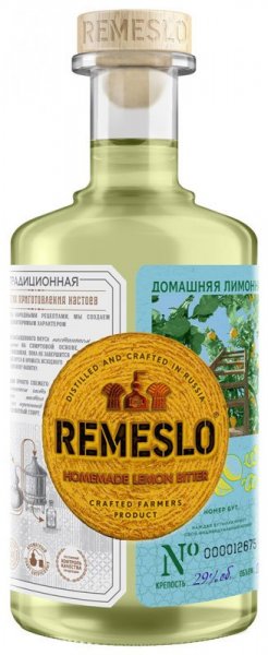 Ликер "Remeslo" Homemade Lemon Bitter, 0.5 л