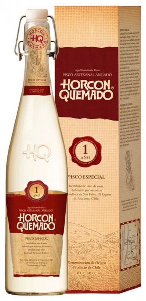 Писко "Horcon Quemado" Pisco Especial 1 Ano, gift box, 0.645 л