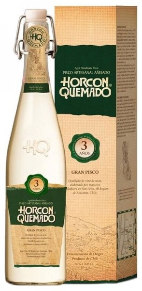 Писко "Horcon Quemado" Grand Pisco 3 Anos, gift box, 0.645 л