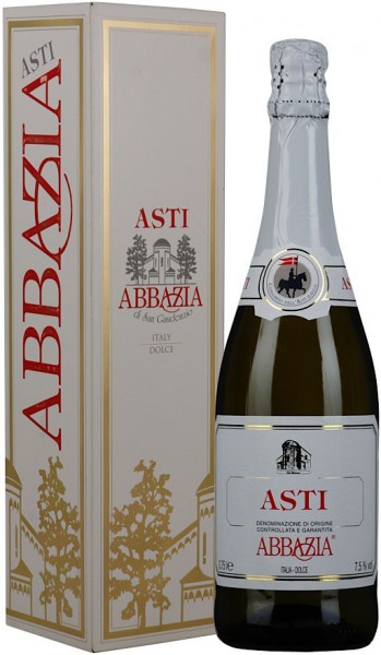 Игристое вино "Abbazia" Asti Spumante DOCG, gift box