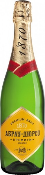 Игристое вино Abrau-Durso Premium Gold, Brut