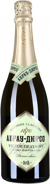 Игристое вино Abrau-Durso, "Victor Dravigny" Demi-doux