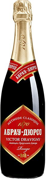 Игристое вино Abrau-Durso, "Victor Dravigny" Rouge