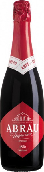 Игристое вино Abrau Rosso, Semidolce