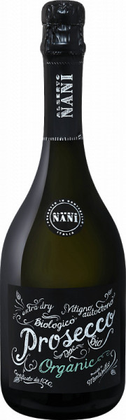 Игристое вино "Alberto Nani" Prosecco DOC Extra Dry Organic