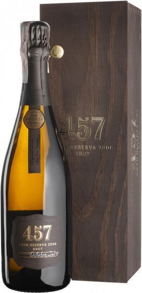 Игристое вино "Ars Collecta" 457 Gran Reserva Brut, Cava DO, 2008, wooden box