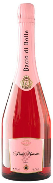 Игристое вино "Bacio di Bolle" Pink Moscato