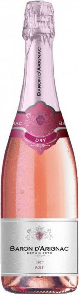 Игристое вино "Baron d'Arignac" Dry Rose