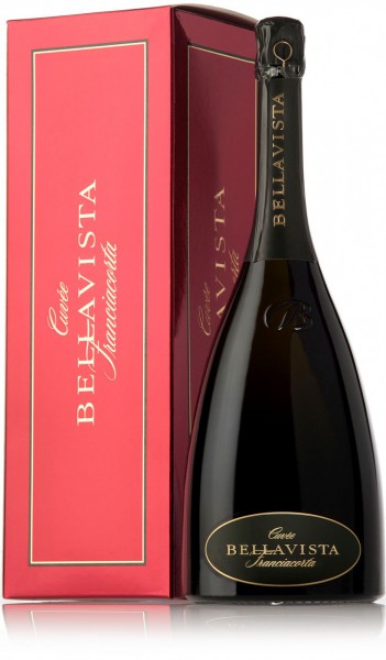 Игристое вино Bellavista Franciacorta Cuvee Brut, gift box
